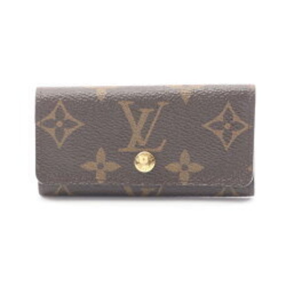 Louis Vuitton Multicle Monogram Key Case Canvas Brown - Picture 1 of 8